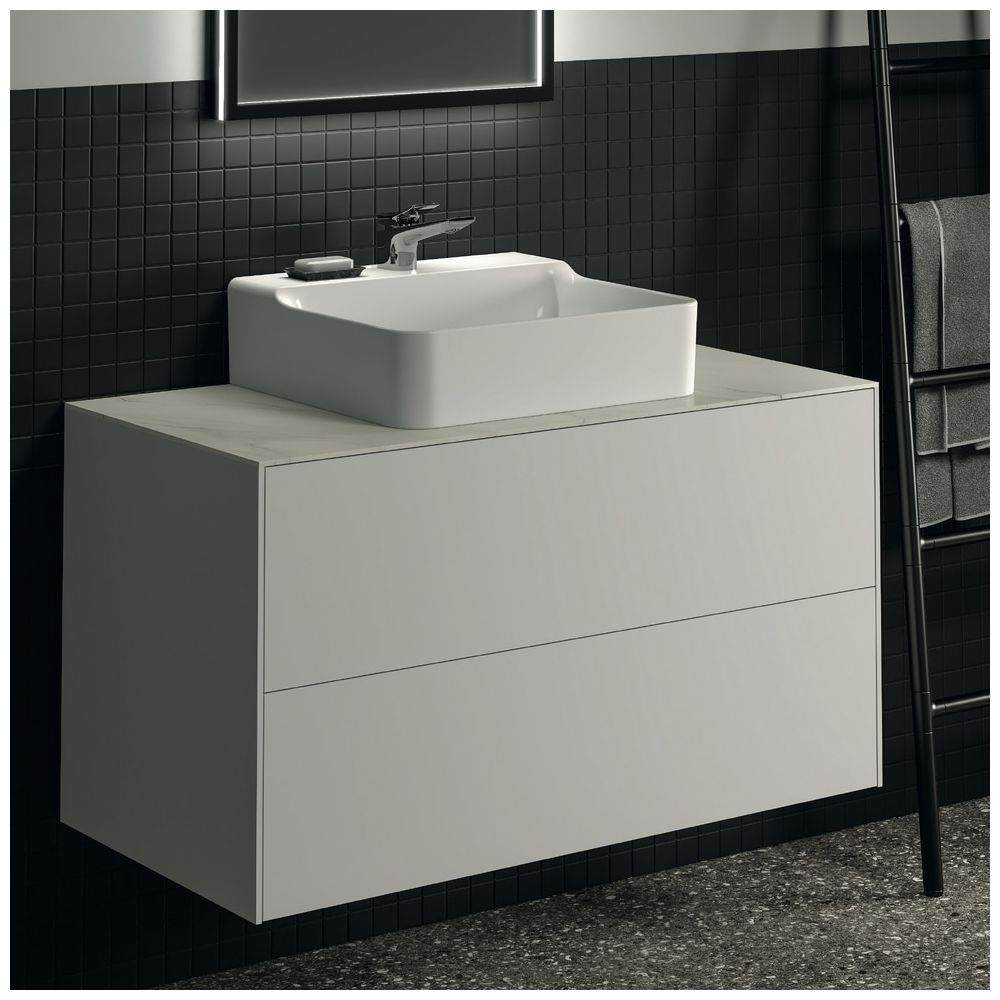Ideal Standard Waschtisch-Unterschrank Conca, 2 Auszüge, ohne Platte, 1000x505x540mm, Weiß... IST-T4357Y1 8014140465843 (Abb. 5)