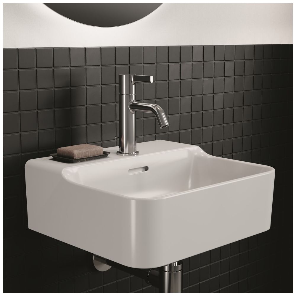 Ideal Standard Handwaschbecken Conca 1 Hahnloch, mit Überlauf 400x350x165mm Weiß... IST-T369501 8014140457954 (Abb. 6)