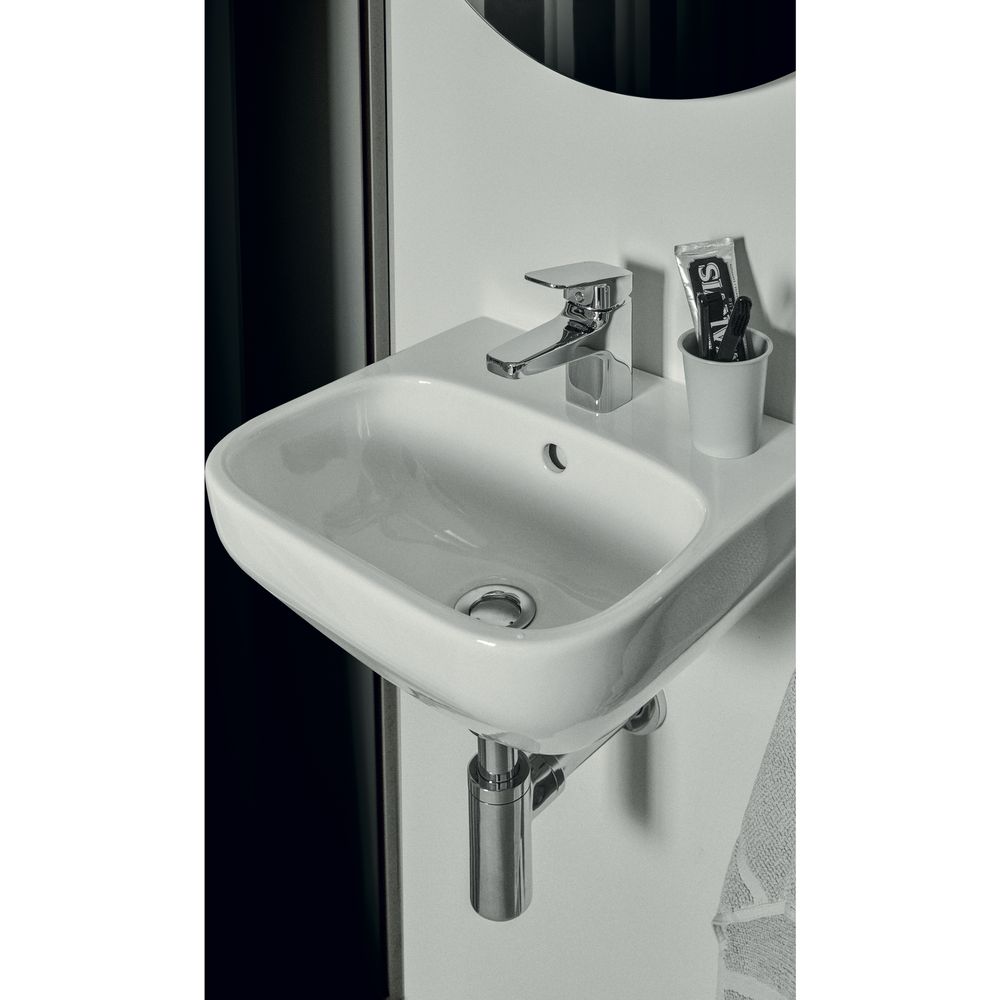 Ideal Standard Handwaschbecken i.life A 1 Hahnloch mit Überlauf 400x360x150mm Weiß mit Ide... IST-T4514MA 8014140486718 (Abb. 7)
