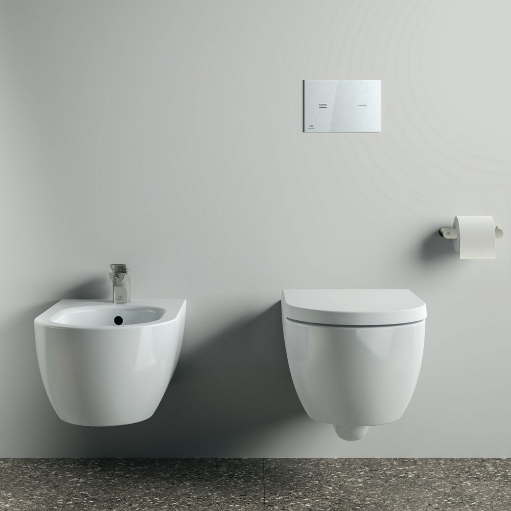 Ideal Standard Wandtiefspül-WC Blend Curve AquaBlade 360x545x340mm Weiß... IST-T374901 8014140457879 (Abb. 14)