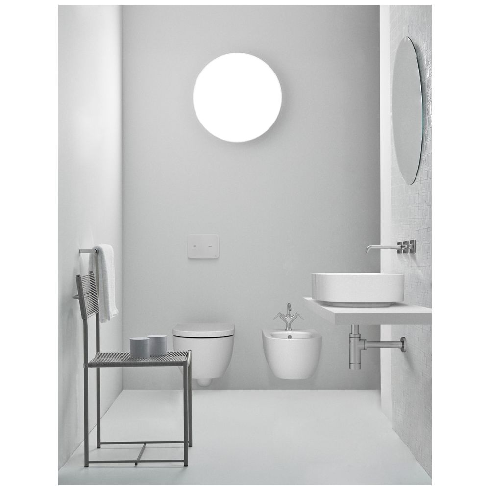 Ideal Standard Wandtiefspül-WC Blend Curve AquaBlade 360x545x340mm Weiß mit IdealPlus... IST-T3749MA 8014140468684 (Abb. 5)