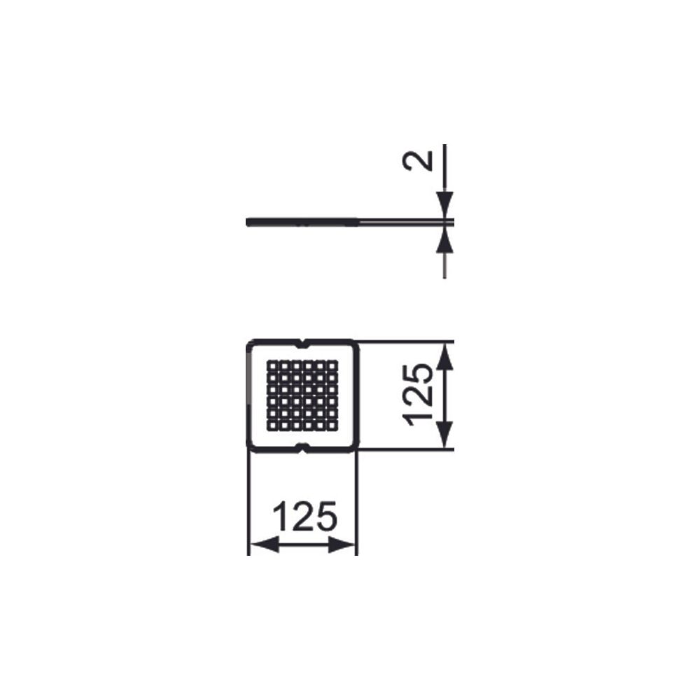 Ideal Standard Ablaufabdeckung Ultra Flat S, Sandstein... IST-KV169FT 4015413073677 (Abb. 2)