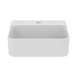 Ideal Standard Handwaschbecken Conca, 1 Hahnloch, ohne Überlauf 400x350x145mm, Weiß mit Id... IST-T3874MA 8014140469322 (Abb. 1)