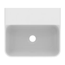 Ideal Standard Handwaschbecken Conca, ohne Hahnloch, ohne Überlauf 400x350x145mm, geschlif... IST-T3879MA 8014140469377 (Abb. 1)