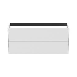 Ideal Standard Waschtisch-Unterschrank Conca, 2 Auszüge, ohne Platte, 1200x373x540mm, Weiß... IST-T3951Y1 8014140461395 (Abb. 1)