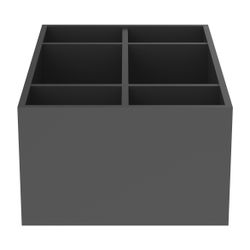 Ideal Standard Aufbewahrungsbox Conca, groß, Anthrazit... IST-T3979Y2 8014140462057 (Abb. 1)