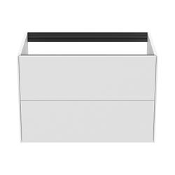 Ideal Standard Waschtisch-Unterschrank Conca, 2 Auszüge, ohne Platte, 800x505x540mm, Weiß... IST-T4356Y1 8014140465782 (Abb. 1)