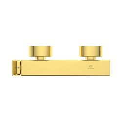 Ideal Standard Brausearmatur Aufputz Conca, Brushed Gold... IST-BC761A2 3800861085416 (Abb. 1)