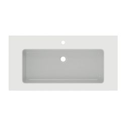 Ideal Standard Möbelwaschtisch Extra 1 Hahnloch, mit Überlauf 1010x510x150mm Weiß mit Idea... IST-T4366MA 8014140487319 (Abb. 1)