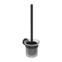Ideal Standard Accessoires-Paket IOM WC-Bürste P-Rollenhalter Handtuchhaken Silk Black... IST-A9246XG 4015413044820 (Abb. 1)