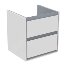 Ideal Standard WT-USchrank Connect Air Cube, 2 Auszüge, 480x409x517mm, Weiß glatt und Hell... IST-E1607KN 5017830534952 (Abb. 1)