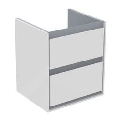 Ideal Standard WT-USchrank Connect Air Cube, 2 Auszüge, 430x402x517mm, Weiß glatt und Hell... IST-E1608KN 5017830534990 (Abb. 1)
