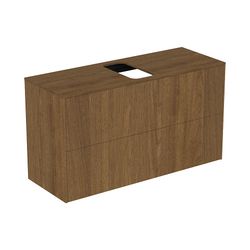 Ideal Standard Waschtisch-Unterschrank Conca, 2 Auszüge, mit mi.Ausschnitt, 1002x373x550mm... IST-T3948Y5 8014140461258 (Abb. 1)