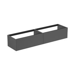 Ideal Standard Waschtisch-Unterschrank Conca, 2 Auszüge, ohne Platte, 1985x505x360mm, Anth... IST-T3987Y2 8014140462385 (Abb. 1)