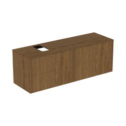 Ideal Standard Waschtisch-Unterschrank Conca, 4 Auszüge, mit Ausschnitt, 1587x505x550mm, W... IST-T3989Y5 8014140462538 (Abb. 1)