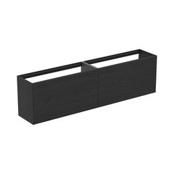 Ideal Standard Waschtisch-Unterschrank Conca, 2 Auszüge, ohne Platte, 1985x373x540mm, Eich... IST-T3999Y4 8014140463122 (Abb. 1)