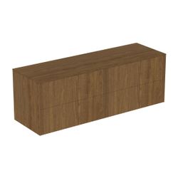 Ideal Standard Waschtisch-Unterschrank Conca, 4 Auszüge, ohne Ausschnitt, 1587x505x550mm, ... IST-T4325Y5 8014140464259 (Abb. 1)