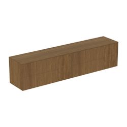 Ideal Standard Waschtisch-Unterschrank Conca, 4 Auszüge, ohne Ausschnitt, 2387x505x550mm, ... IST-T4338Y5 8014140465034 (Abb. 1)