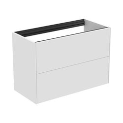 Ideal Standard Waschtisch-Unterschrank Conca, 2 Auszüge, ohne Platte, 800x373x540mm, Weiß... IST-T4352Y1 8014140465546 (Abb. 1)