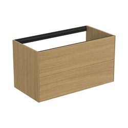 Ideal Standard Waschtisch-Unterschrank Conca, 2 Auszüge, ohne Platte, 1000x505x540mm, Eich... IST-T4357Y6 8014140465898 (Abb. 1)