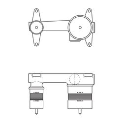 Ideal Standard UP-Bausatz 1, für Einhebel-Wand-Waschtischarmatur... IST-A5948NU 4015413329613 (Abb. 1)