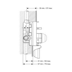Ideal Standard UP-Bausatz 1 Multiport, für Bade- ohne Brausearmatur... IST-A2363NU 4015413651134 (Abb. 1)