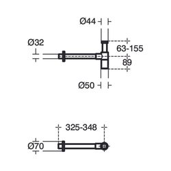 Ideal Standard Armaturen-Bundle02 Aufputz Ceraline Silk Black... IST-BD371XG 3800861107514 (Abb. 1)