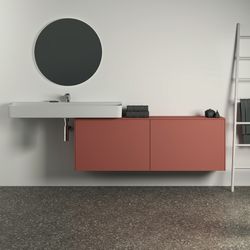 Ideal Standard Waschtisch-Unterschrank Conca, 2 Auszüge, ohne Ausschnitt, 1587x373x550mm, ... IST-T4331Y3 8014140464594 (Abb. 1)