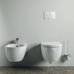 Ideal Standard WC-Bürstengarnitur Conca, rund, Chrom... IST-T4495AA 8014140478904 (Abb. 1)