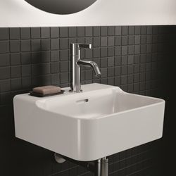 Ideal Standard Handwaschbecken Conca 1 Hahnloch, mit Überlauf 400x350x165mm Weiß... IST-T369501 8014140457954 (Abb. 1)