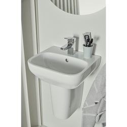 Ideal Standard Handwaschbecken i.life A 1 Hahnloch mit Überlauf 400x360x150mm Weiß... IST-T451401 8014140485827 (Abb. 1)