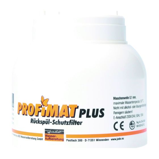 Judo Abdeckung Filterglocke für JPF-A 1 1/2