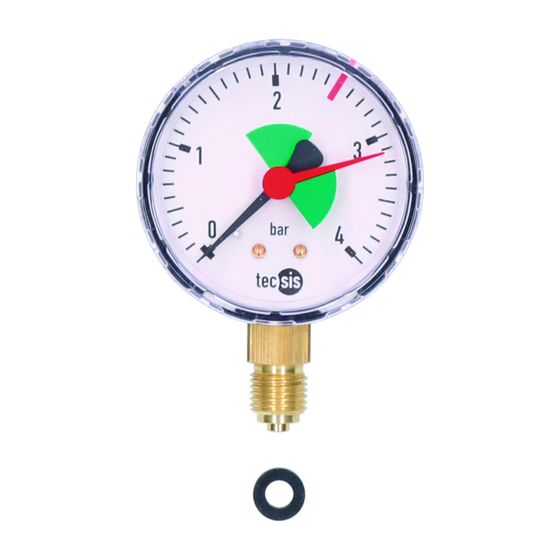 Judo Manometer mit Dichtung, Ersatzteilset, 2060146