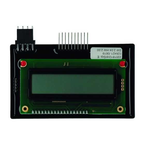 Judo I/O Modul 2x 16 RGB LCD, 2201847