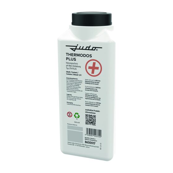 Judo Thermodos Plus JTH-Plus zur pH-Anhebung im Heizwasser, 1 Liter