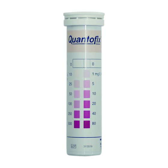 Judo Nitrat-Teststäbchen zur Bestimmung des Nitratgehaltes im Wasser, Konzentrationsbereich 10 - 500mg/l
