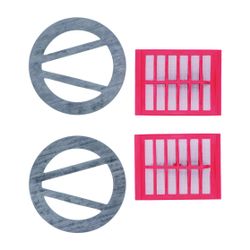 Judo 2x Sieb 1000um und Dichtung für JRSF 1 1/2" - 2", Ersatzteilset, 2030220... JUDO-2030220 4038097046119 (Abb. 1)