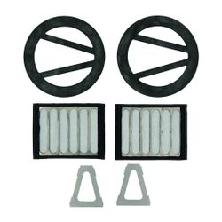 Judo 2x Sieb 1000um und Dichtung für JRSF-HW 1 1/2" - 2", Ersatzteilset, 2050170... JUDO-2050170 4038097046225 (Abb. 1)