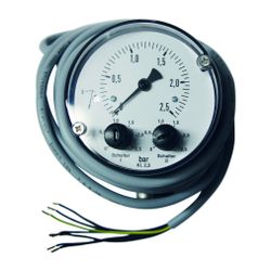 Judo Differenzdruckmanometer 0-2,5 bar, Anschluss 1/4" und 1/2", IP 54... JUDO-2250250 4038097066926 (Abb. 1)
