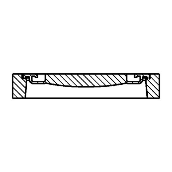 Jung Pumpen Abdeckung ohne Lüftung Klasse D d. 610mm PKS