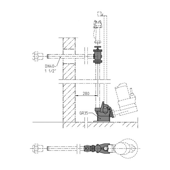 Jung Pumpen Armaturen DN 40 MC