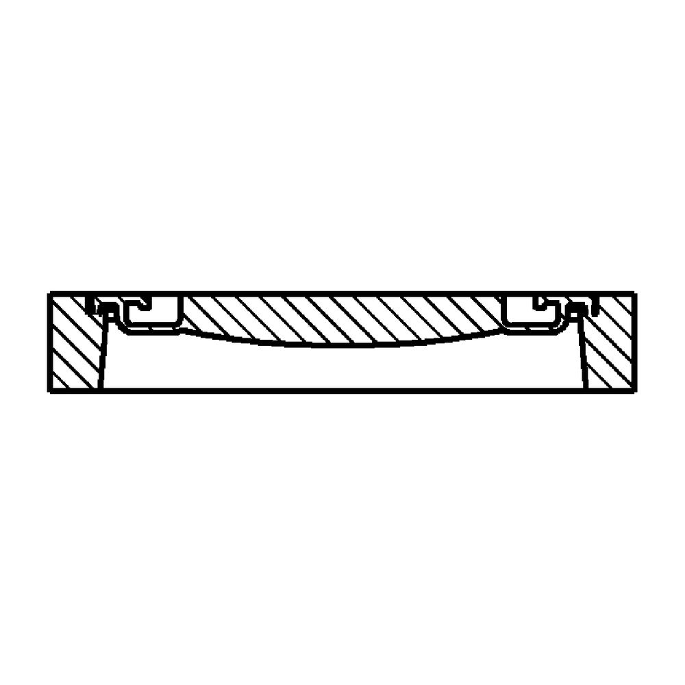 Jung Pumpen Abdeckung Klasse B d. 610mm mit Lüftung und Fangkorb... JUNG-JP44973 7630014522941 (Abb. 1)