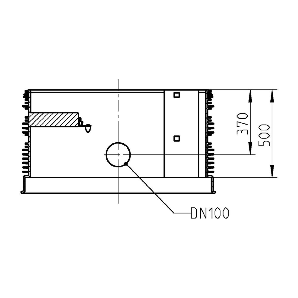 Jung Pumpen PSV-D 1000x500mm SG T 10 mit Steiggang U Traverse, für PKS-D 1000... JUNG-JP44407 7630014520244 (Abb. 1)