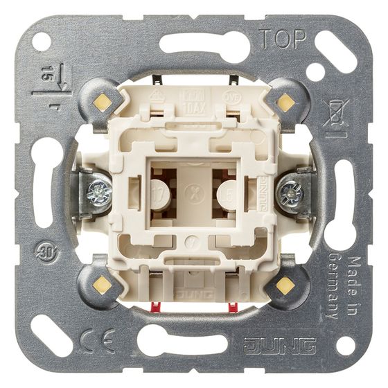 Jung Taster 532U, 2-pol. Schließer, 10 A 250 V, Unterputz