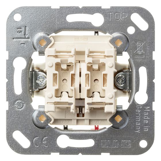 Jung Jalousietaster 539VU, 10A 250V, Unterputz