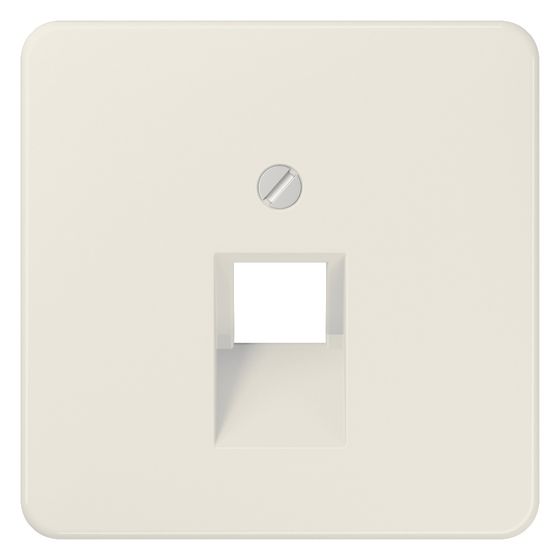 Jung Abdeckung für IAE/UAE-Anschlussdosen CD 569-1UA, 67x67mm, Thermoplast, Weiß