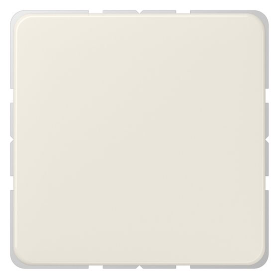 Jung Blind-Abdeckung Serie CD 594-0, 67x67x10mm, Thermoplast, Weiß