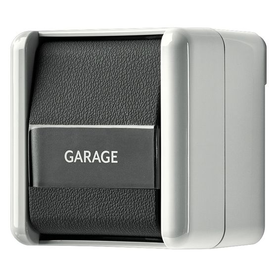 Jung Wippschalter WG 800 806NAW, IP44, Kunststoff, Grau