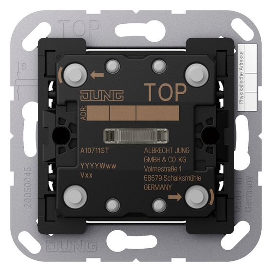 Jung KNX Taster Standard AS/A F10, 1fach, Secure, Unterputz
