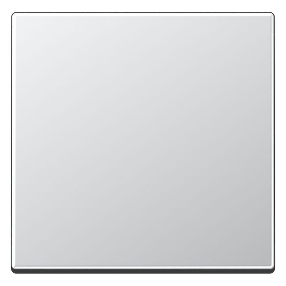 Jung Wippe Serie A A590AL, 55x55mm, Duroplast lackiert, Aluminium